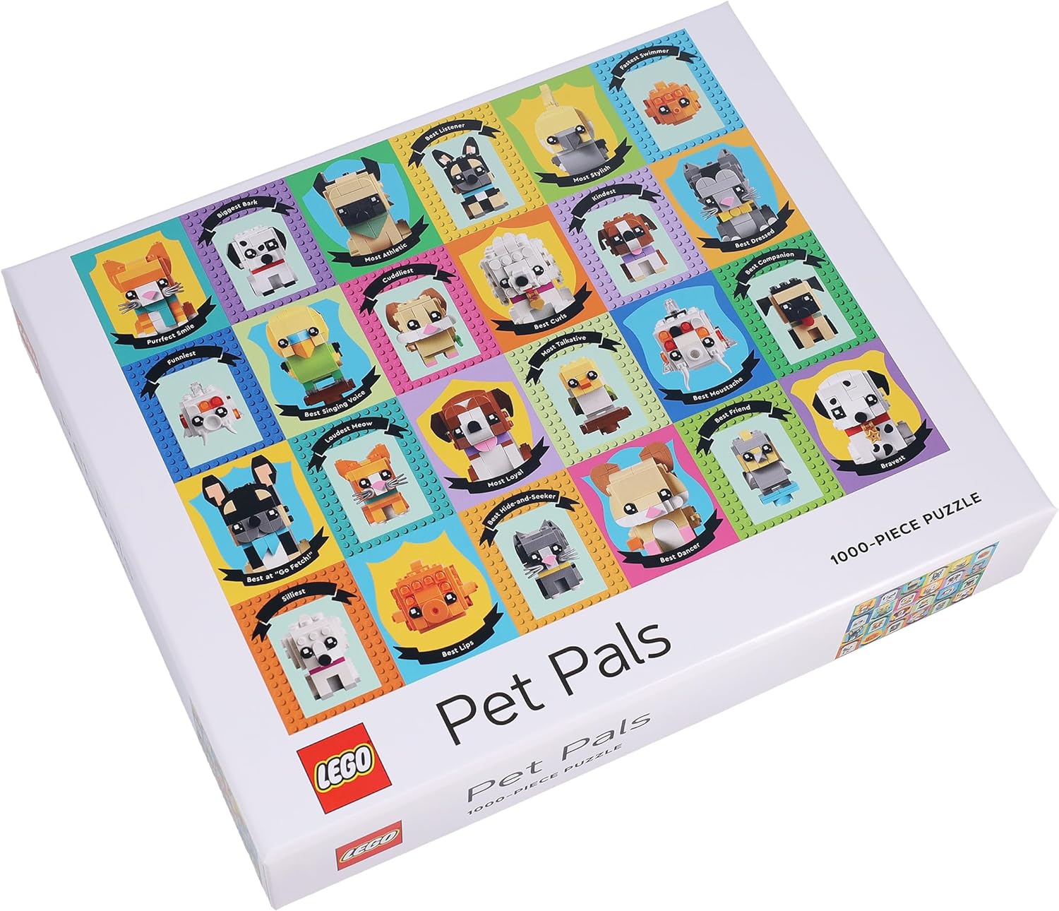 Lego Pet Pals puslespil - 1000 brikker